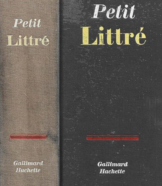 Petit littré - Émile Littré - copertina