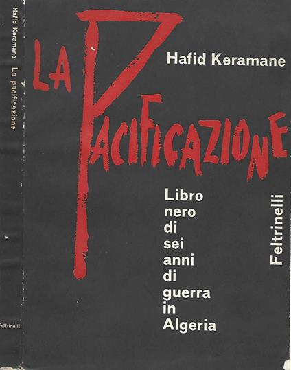 La pacificazione - Hafid Keramane - copertina