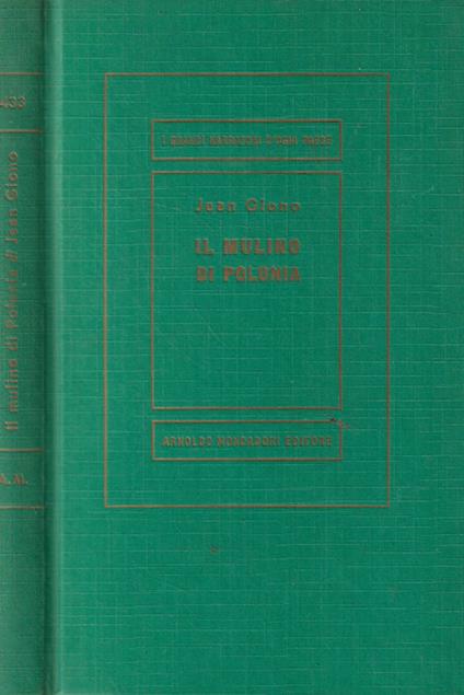 Il mulino di Polonia - Jean Giono - copertina