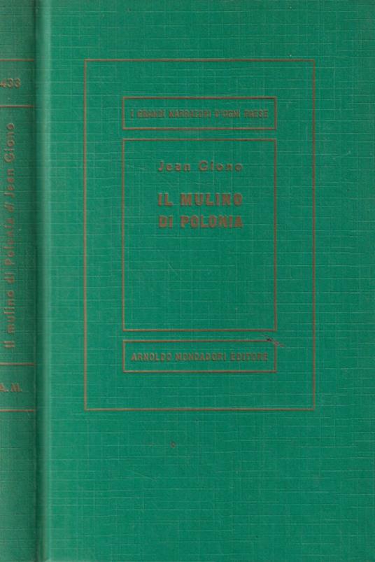 Il mulino di Polonia - Jean Giono - copertina