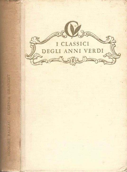 Eugenia Grandet - Honoré de Balzac - copertina