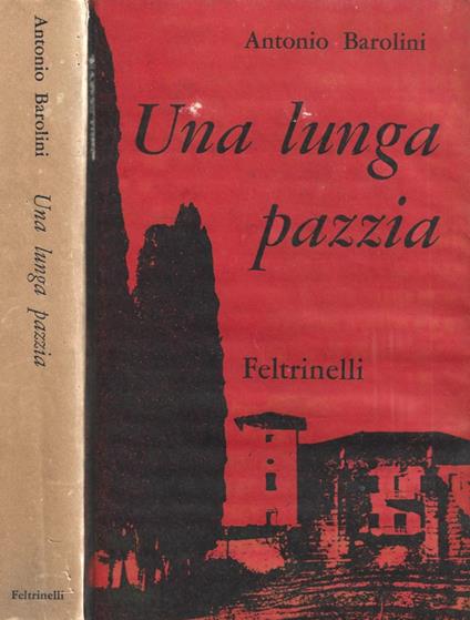 Una lunga pazzia - Antonio Barolini - copertina