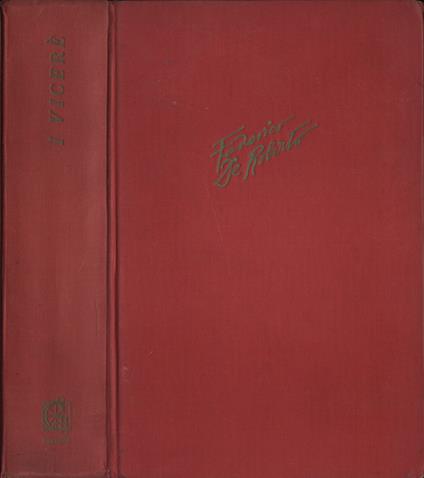 I Vicerè - Federico De Roberto - copertina