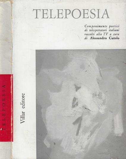 Telepoesia - Alessandro Cutolo - copertina