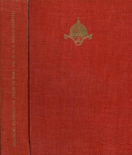 Le Chiese di Roma - Guglielmo Matthiae - copertina