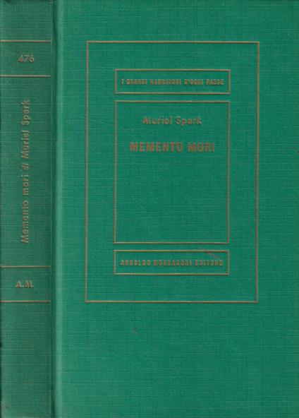 Memento Mori - Muriel Spark - copertina