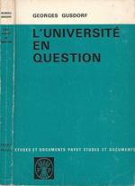 L' université en question