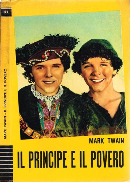 Il principe e il povero - Mark Twain - copertina