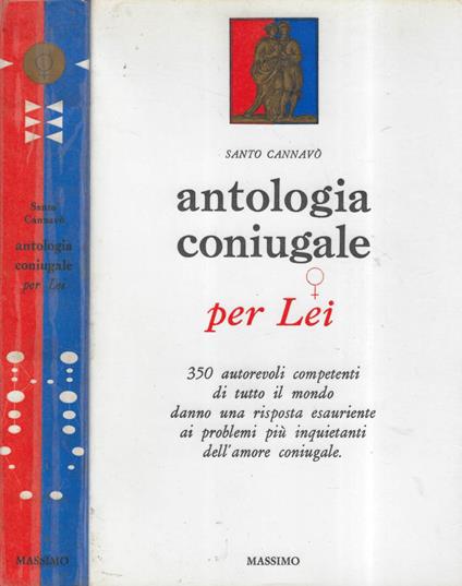 Antologia coniugale - copertina