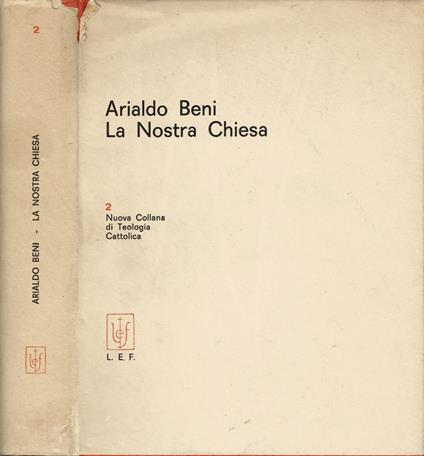 La Nostra Chiesa - Arialdo Beni - copertina