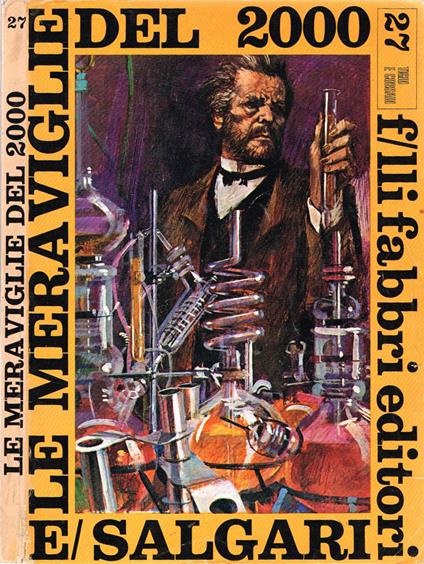 Le meraviglie del 2000 - Emilio Salgari - copertina