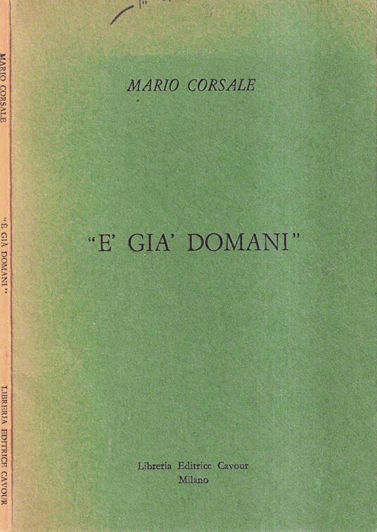 E' già domani - copertina