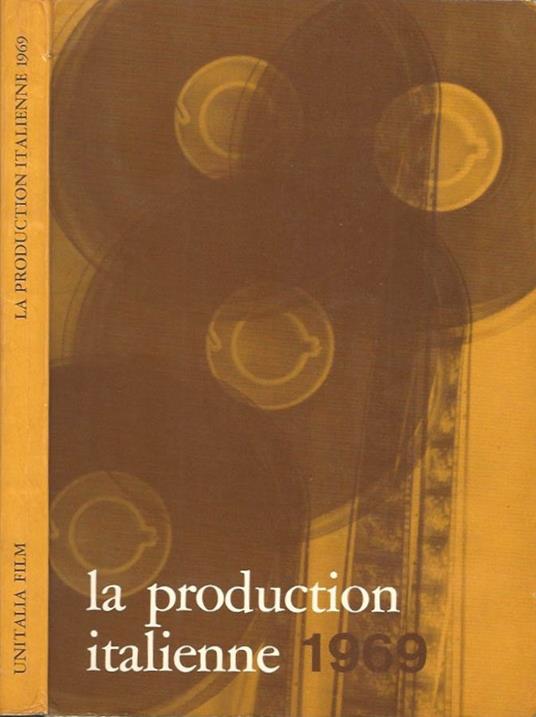 La production italienne 1969 - copertina