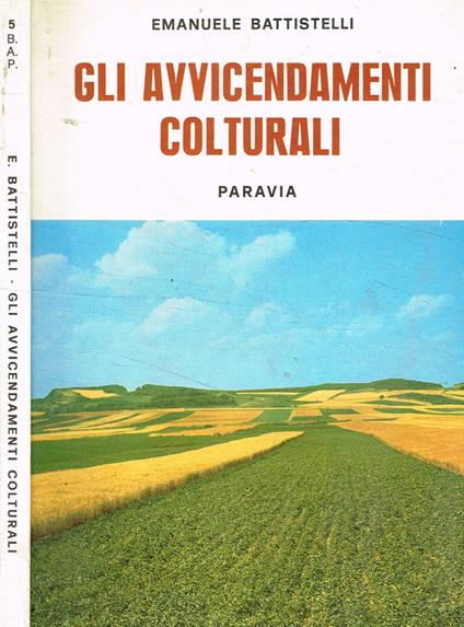 Gli avvicendamenti culturali - Emanuele Battistelli - copertina