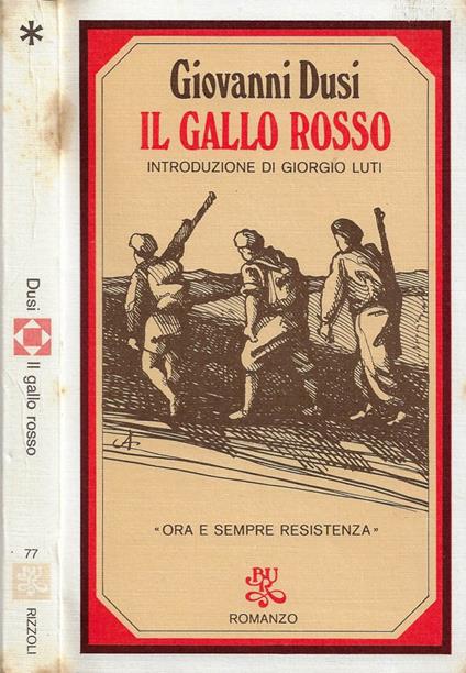 Il gallo rosso - Giovanni Dusi - copertina