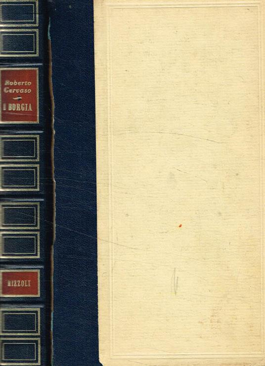 I Borgia - Roberto Gervaso - copertina