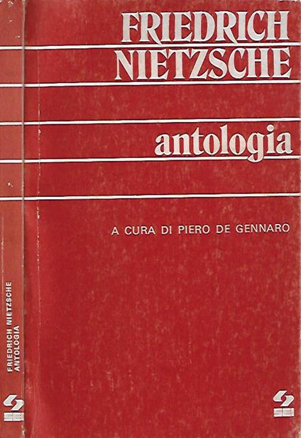 Antologia - Friedrich Nietzsche - copertina