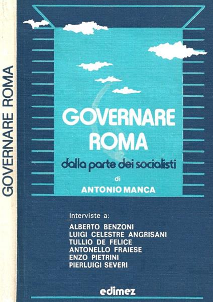 Governare Roma - copertina