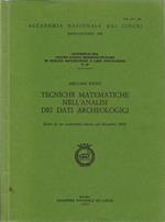 Tecniche matematiche nell'analisi dei dati archeologici