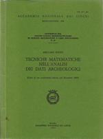 Tecniche matematiche nell'analisi dei dati archeologici