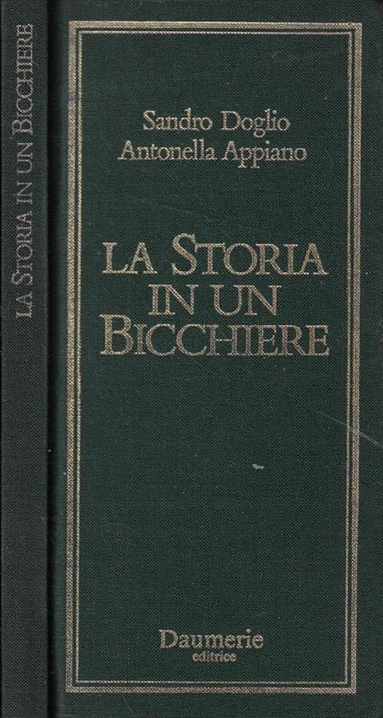 La storia in un bicchiere - copertina