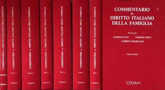 Commentario al diritto italiano della famiglia - Giorgio Cian - copertina