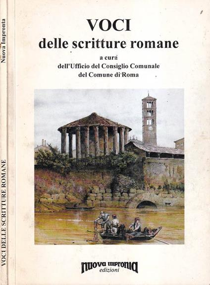 Voci delle scritture romane - copertina