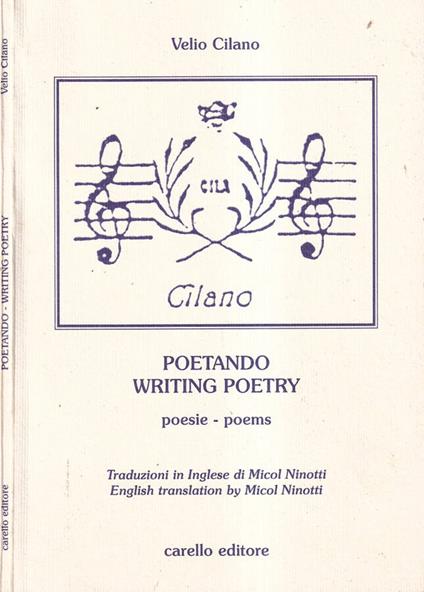 Poetando - writing poetry - copertina