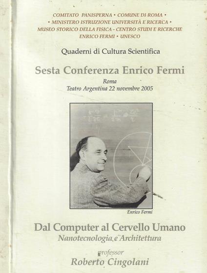 Dal Computer al Cervello Umano - copertina