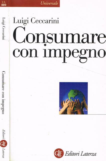 Consumare con impegno - Luigi Ceccarini - copertina