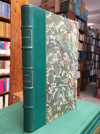 Versi e poesie - Giacomo Noventa - copertina