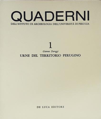 Urne del Territorio Perugino - copertina