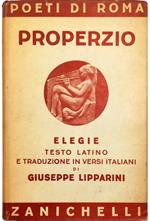 Elegie Testo latino e traduzione in versi italiani di Giuseppe Lipparini