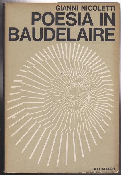 Poesia in Baudelaire Seconda edizione - Gianni Nicoletti - copertina