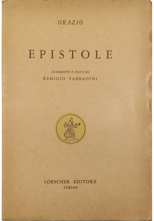 Epistole - copertina