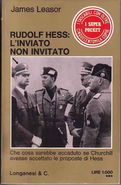 Rudolf Hess: l'inviato non invitato - copertina
