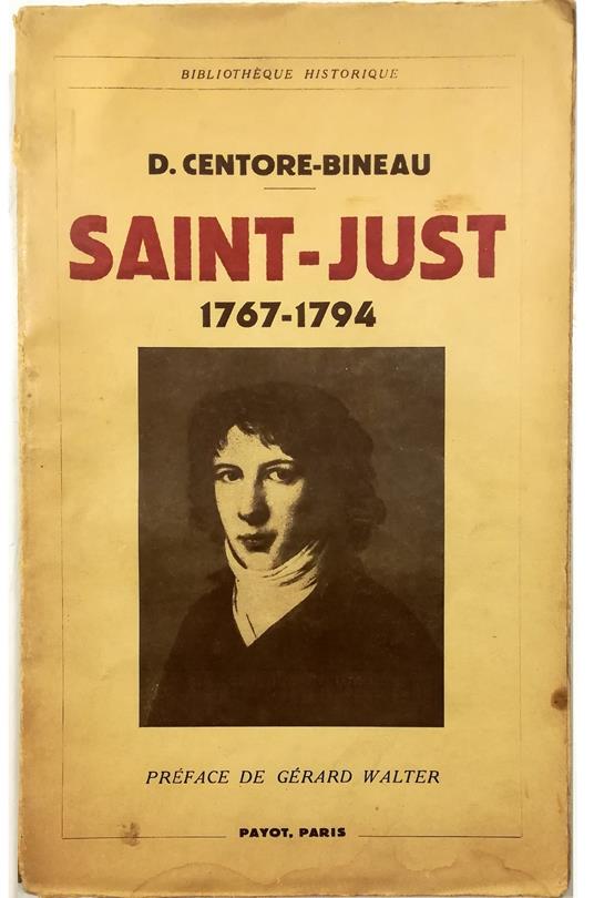 Saint-Just 1767-1794 - copertina
