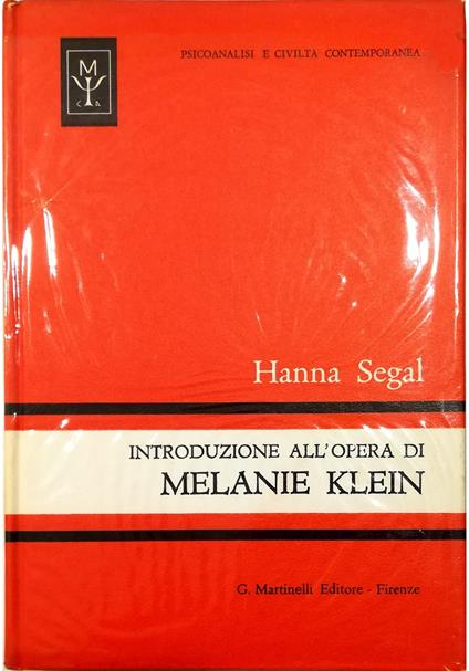 Introduzione all'opera di Melanie Klein - copertina
