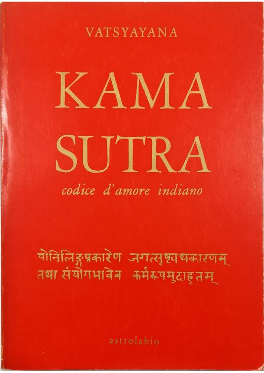 Kama Sutra Codice d'amore indiano - copertina