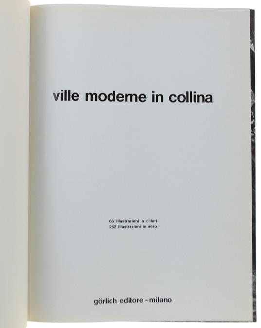 Ville Moderne In Collina - copertina