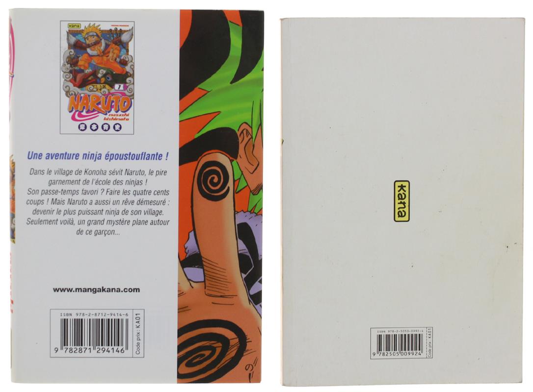 Naruto Tome 1 + Tome 51 (Version Française) [Offre De 2 Volumes Ensemble]