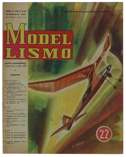 Modellismo. Anno V/1949 - copertina