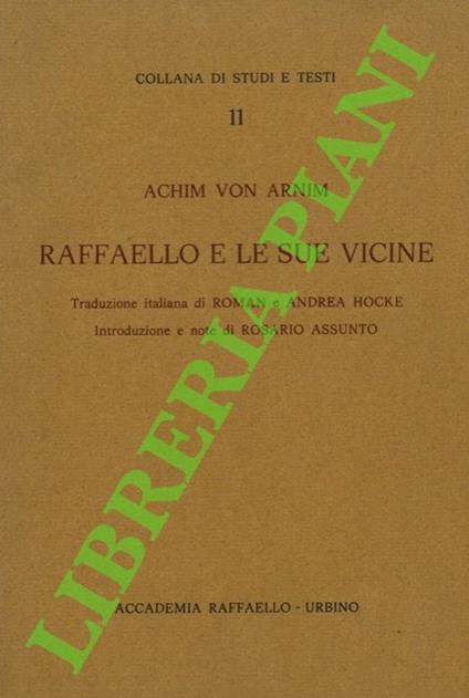 Raffaello e le sue vicine - copertina