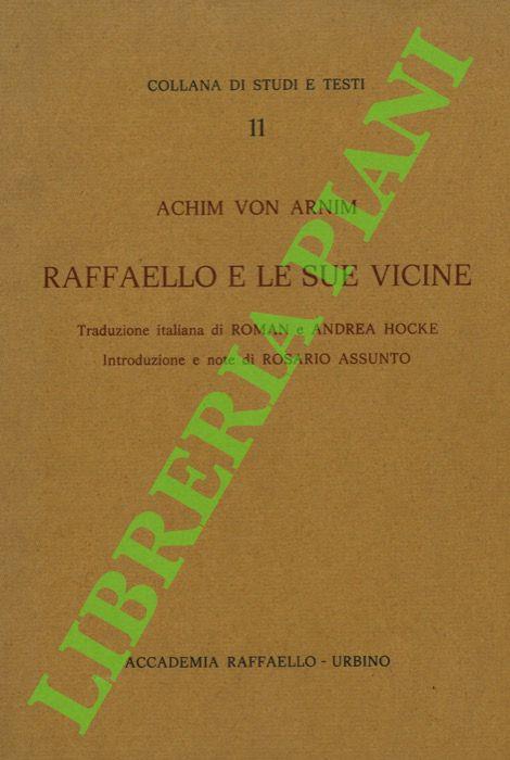 Raffaello e le sue vicine - copertina
