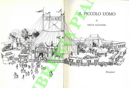 Il piccolo uomo - Erich Kästner - copertina