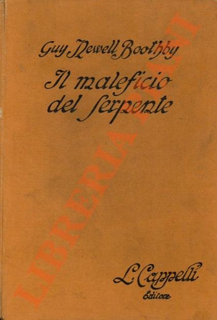 Il maleficio del serpente - copertina
