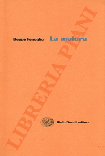 malora - Beppe Fenoglio - copertina