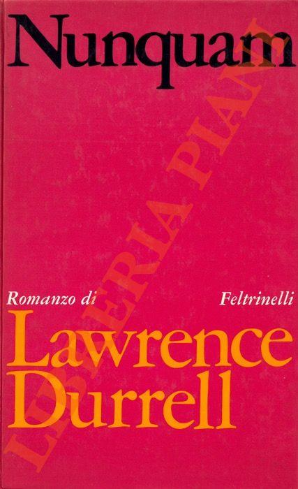 Nunquam - Lawrence Durrell - copertina