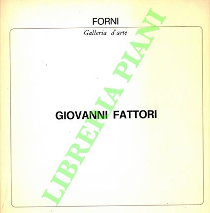 Giovanni Fattori - copertina