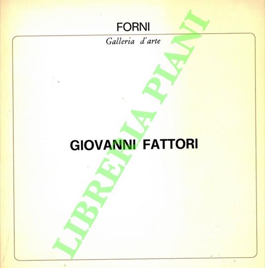 Giovanni Fattori - copertina